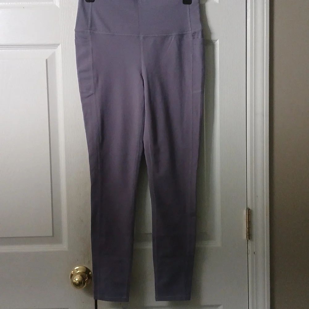 Skechers Gowalk Pale Iris High-Waisted Legging with cell pockets Sz M  NWOT